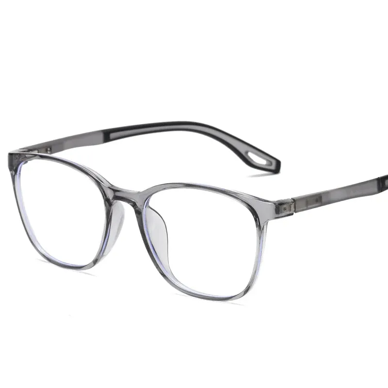 Reven Jate Unisex Full Rim Square Plastic Eyeglasses 81311