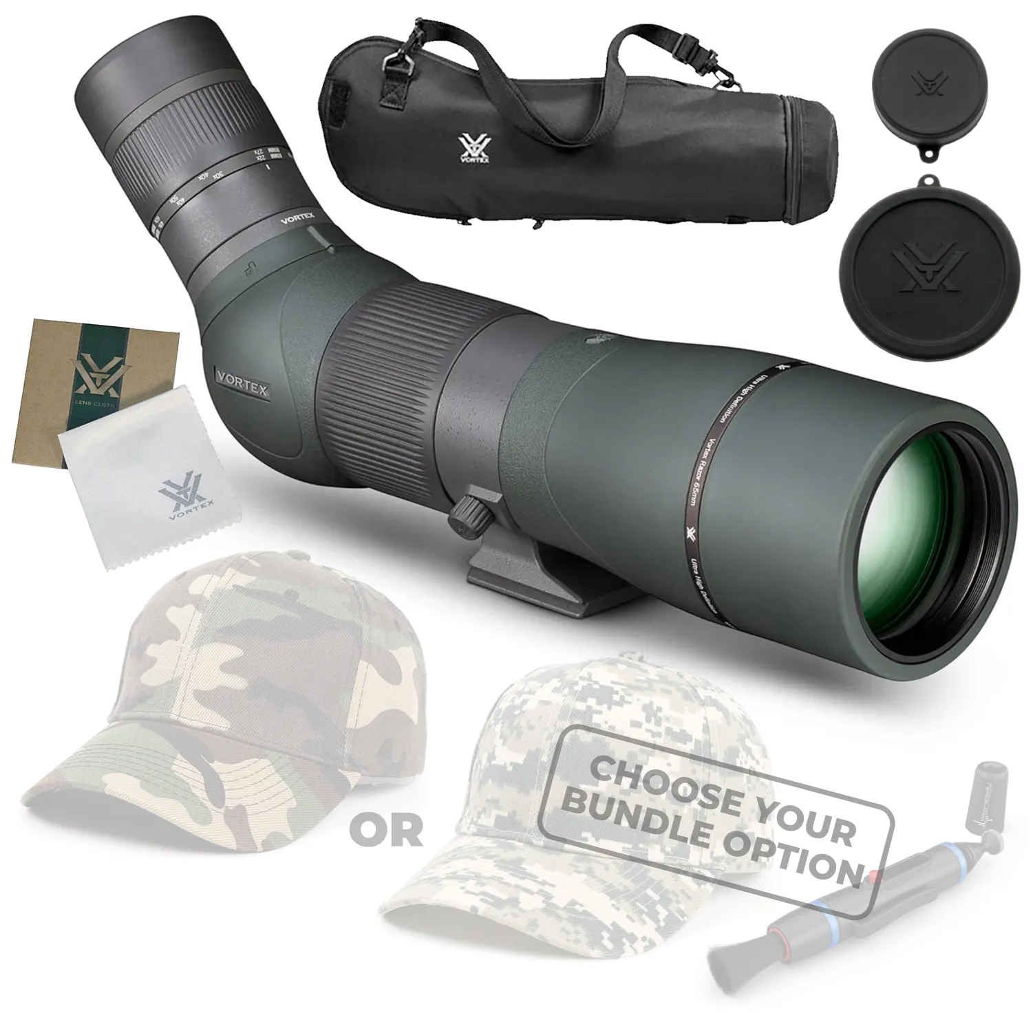 Vortex Optics Razor HD 22-48x65 (Angled) Spotting Scope (RS-65A)