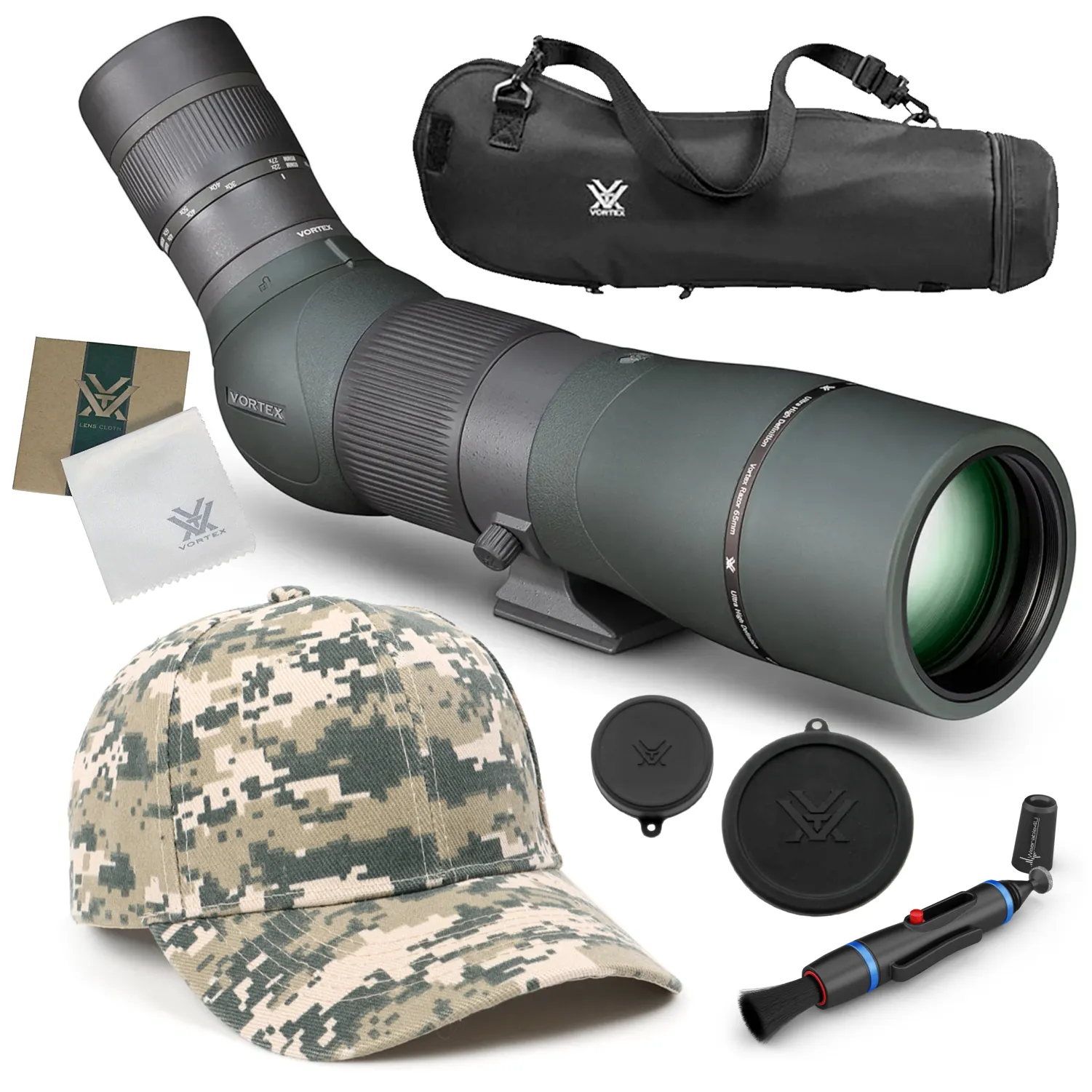 Vortex Optics Razor HD 22-48x65 (Angled) Spotting Scope (RS-65A)