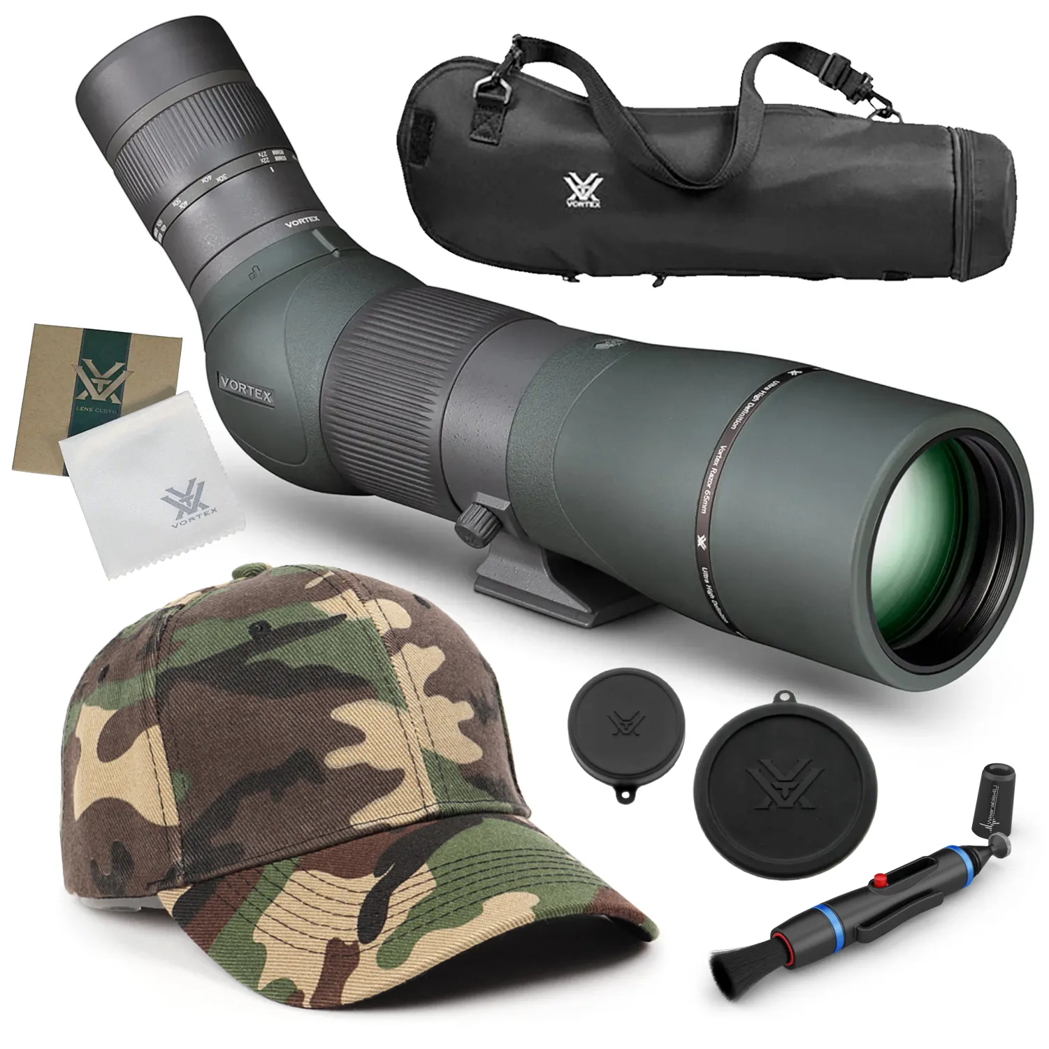 Vortex Optics Razor HD 22-48x65 (Angled) Spotting Scope (RS-65A)