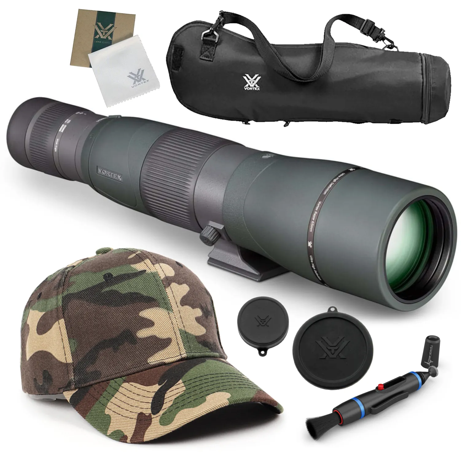 Vortex Optics Razor HD 22-48x65 (Straight) Spotting Scope (RS-65S)