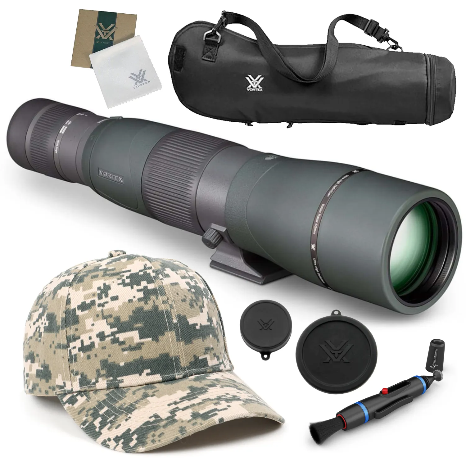 Vortex Optics Razor HD 22-48x65 (Straight) Spotting Scope (RS-65S)