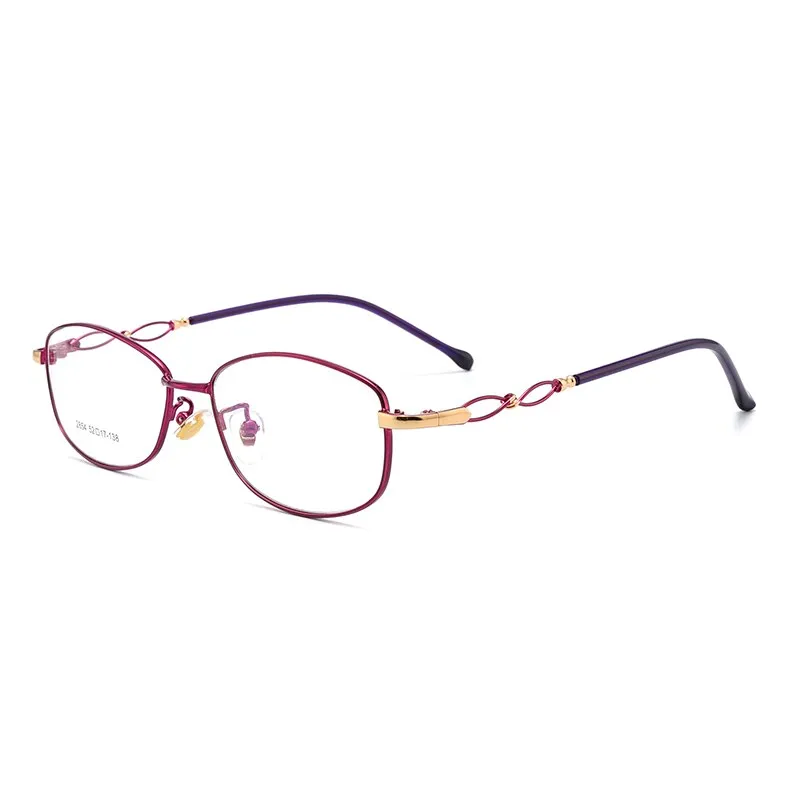 Women's Full Rim Alloy Frame Eyeglasses Sc2854