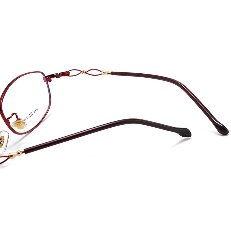 Women's Full Rim Alloy Frame Eyeglasses Sc2854