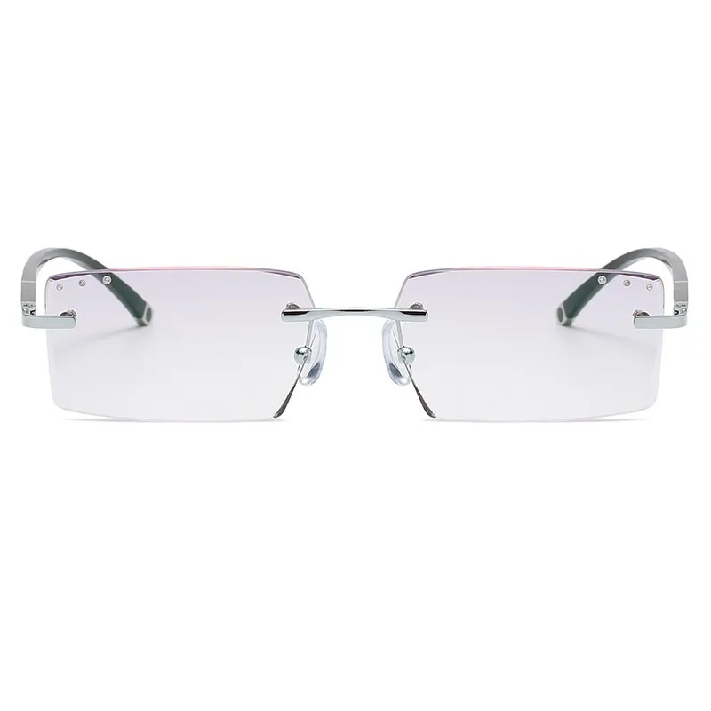 Zirosat 58065 Men's Eyeglasses Alloy Titanium Rimless